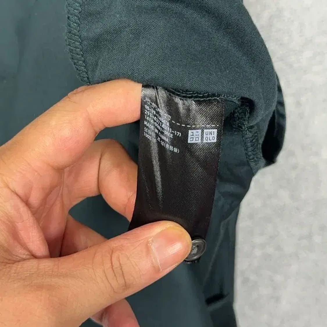 유니클로 U 셔츠 오버핏 원피스 L 상품이미지6