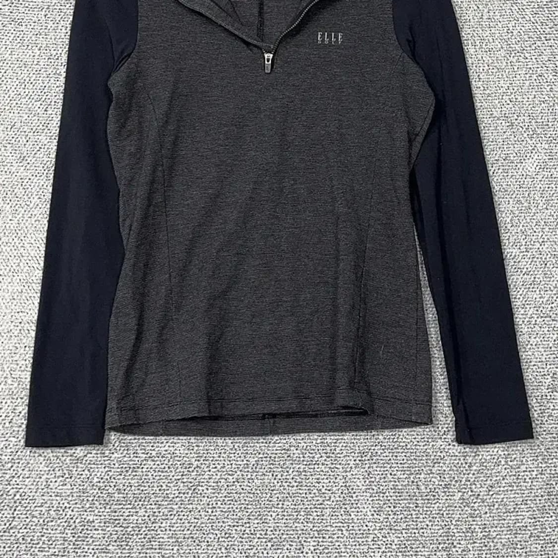 엘르 골프 기능성 반집업 긴팔티 90 상품이미지4