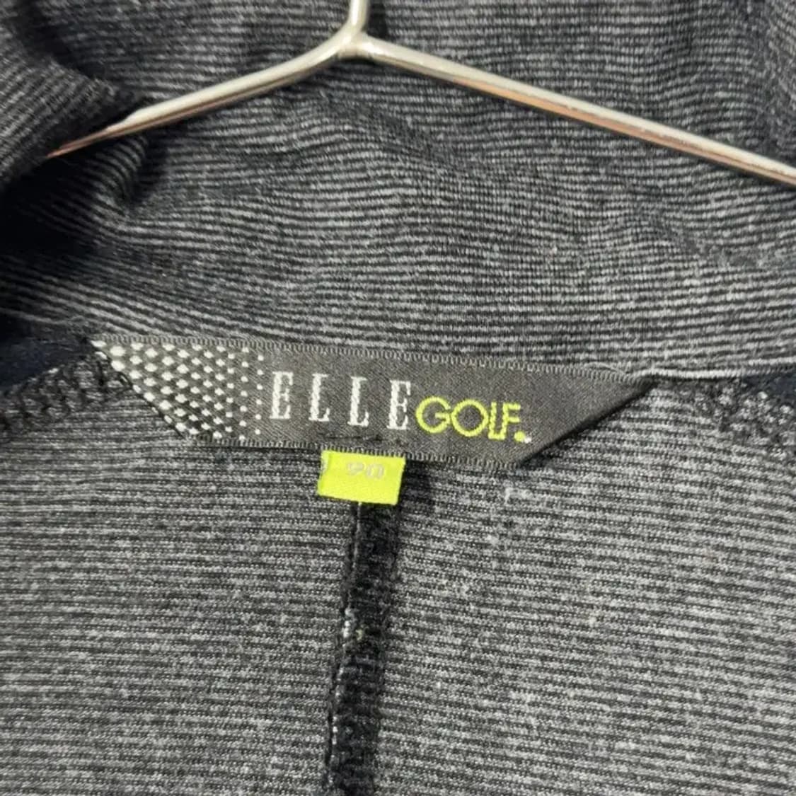 엘르 골프 기능성 반집업 긴팔티 90 상품이미지5
