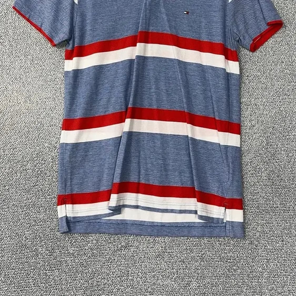 타미힐피거 스트라이프 반팔 카라티 M 상품이미지4