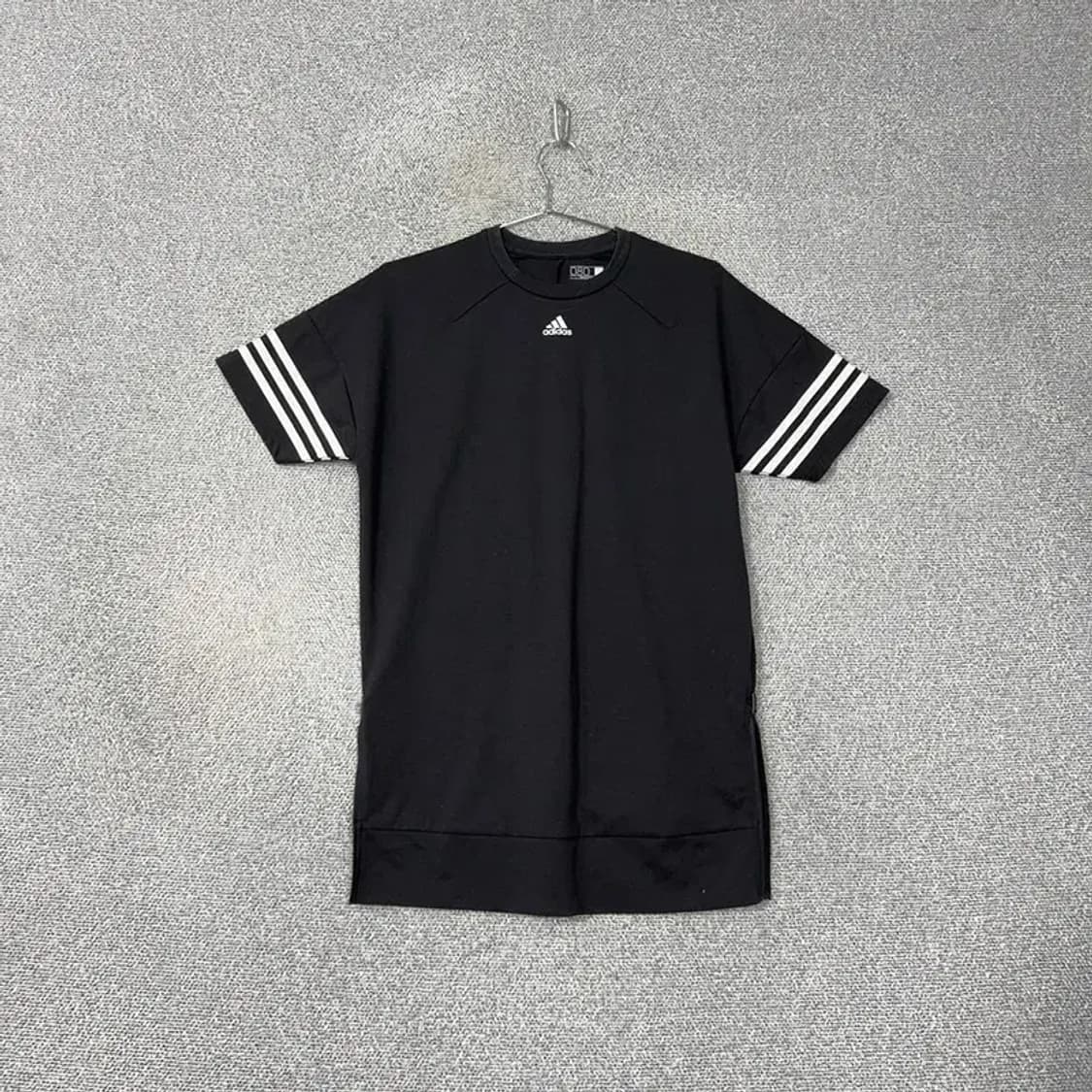 아디다스 로고 삼선 반팔 원피스 80 상품이미지1