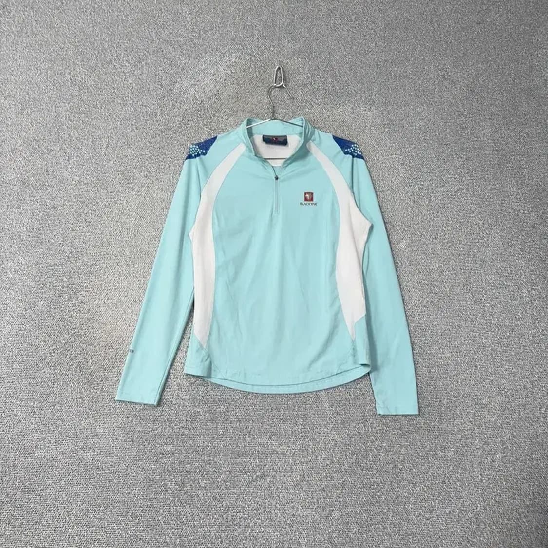 블랙야크 여성 기능성 반집업 긴팔티 L 상품이미지1