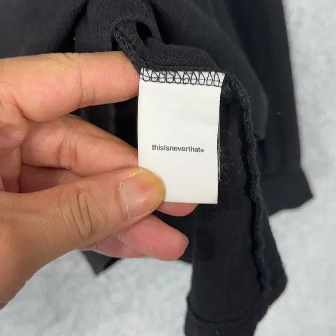 디스이즈네버댓 스펠로고 롱슬리브 긴팔티 M 상품이미지4