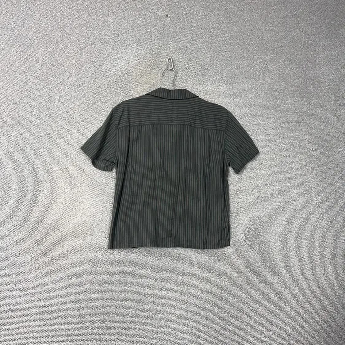 유니클로 빈티지 스트라이프 반팔 셔츠 S 상품이미지2