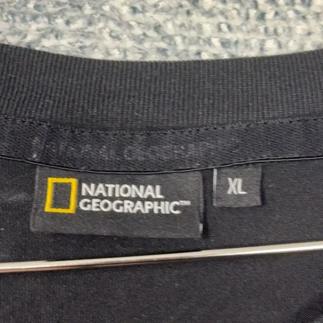 내셔널지오그래픽 흰수염 고래 프린팅 반팔티 XL 상품이미지5