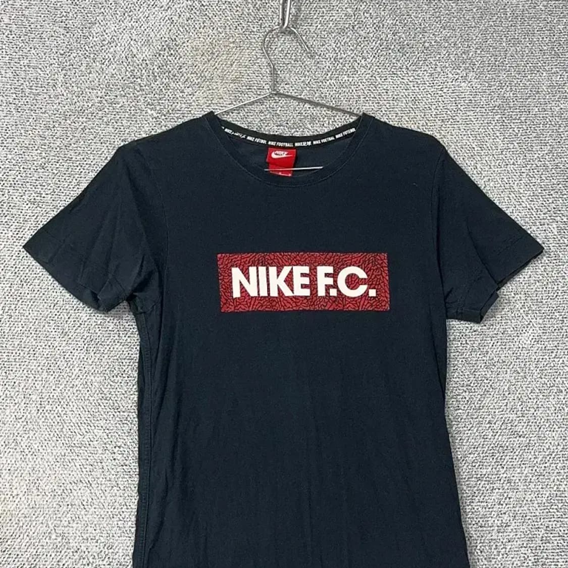 나이키 FC 프린팅 네이비 반팔티 M 상품이미지3