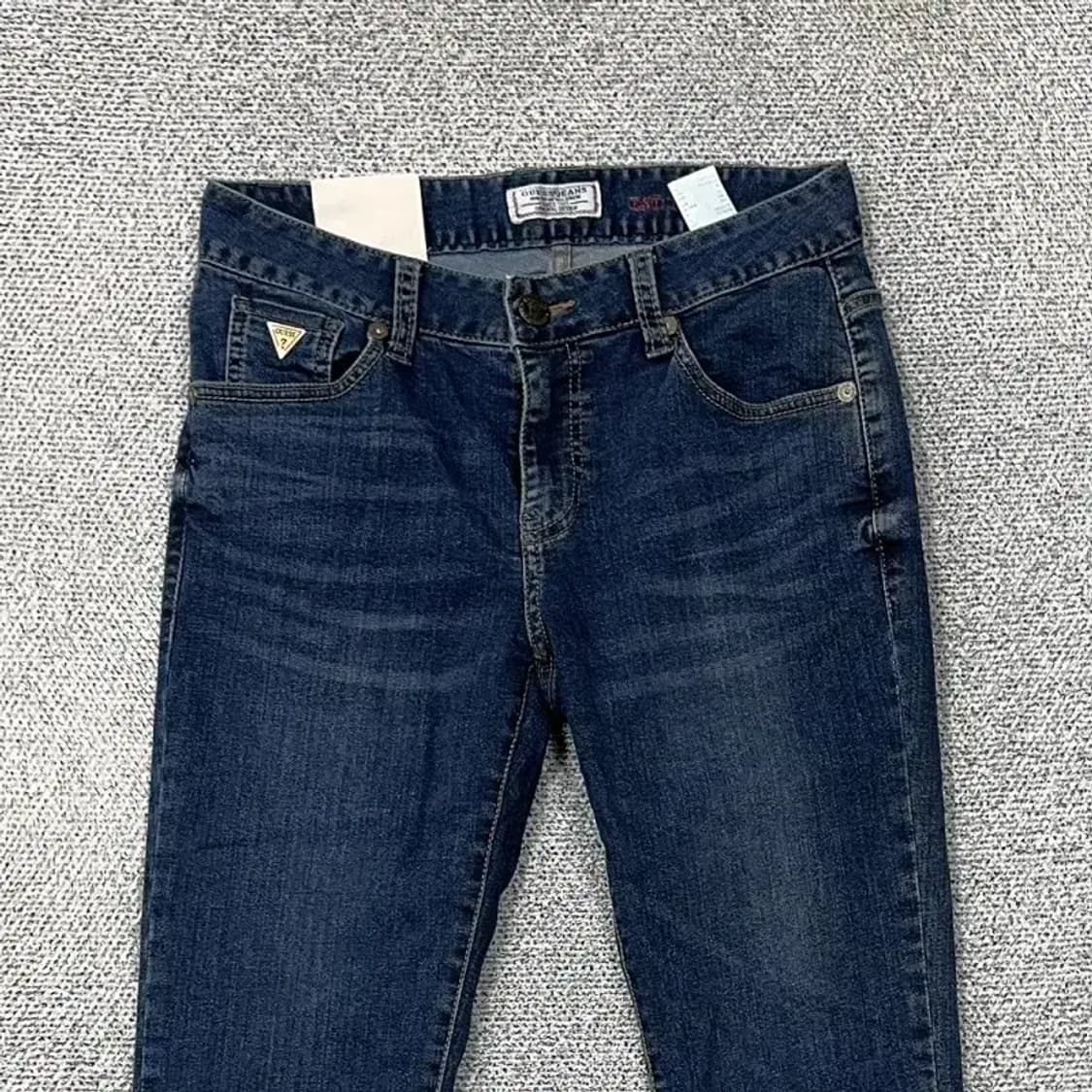 [새상품]게스 삼각로고 데님팬츠 29 상품이미지3