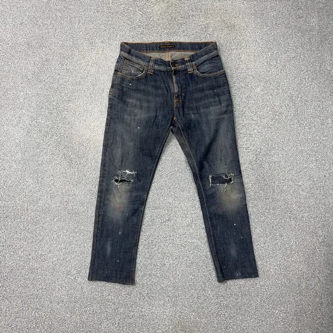 누디진 페인팅 스키니진 28 30 상품이미지1