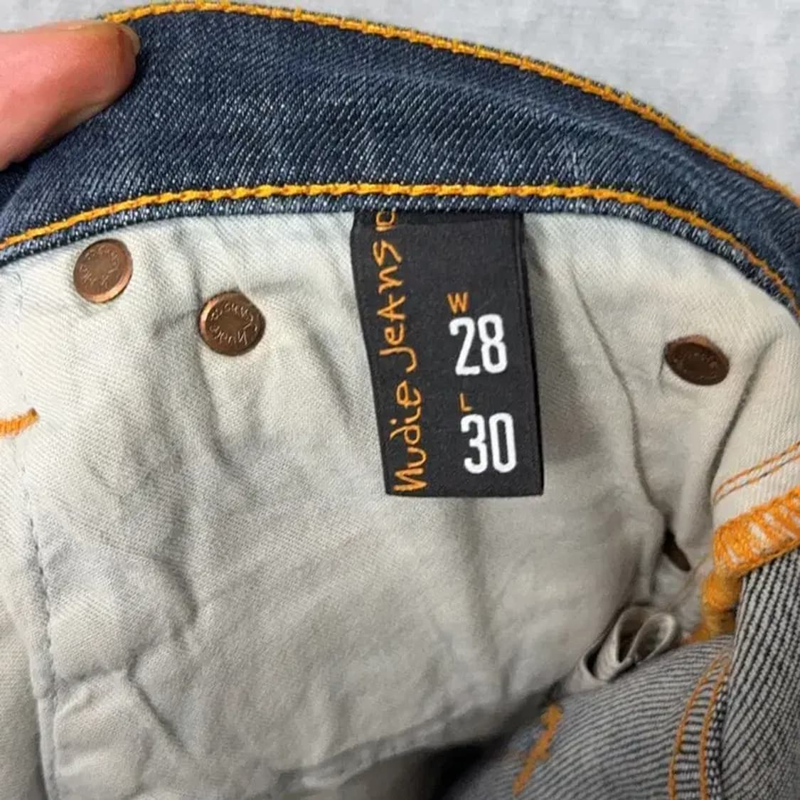 누디진 페인팅 스키니진 28 30 상품이미지7