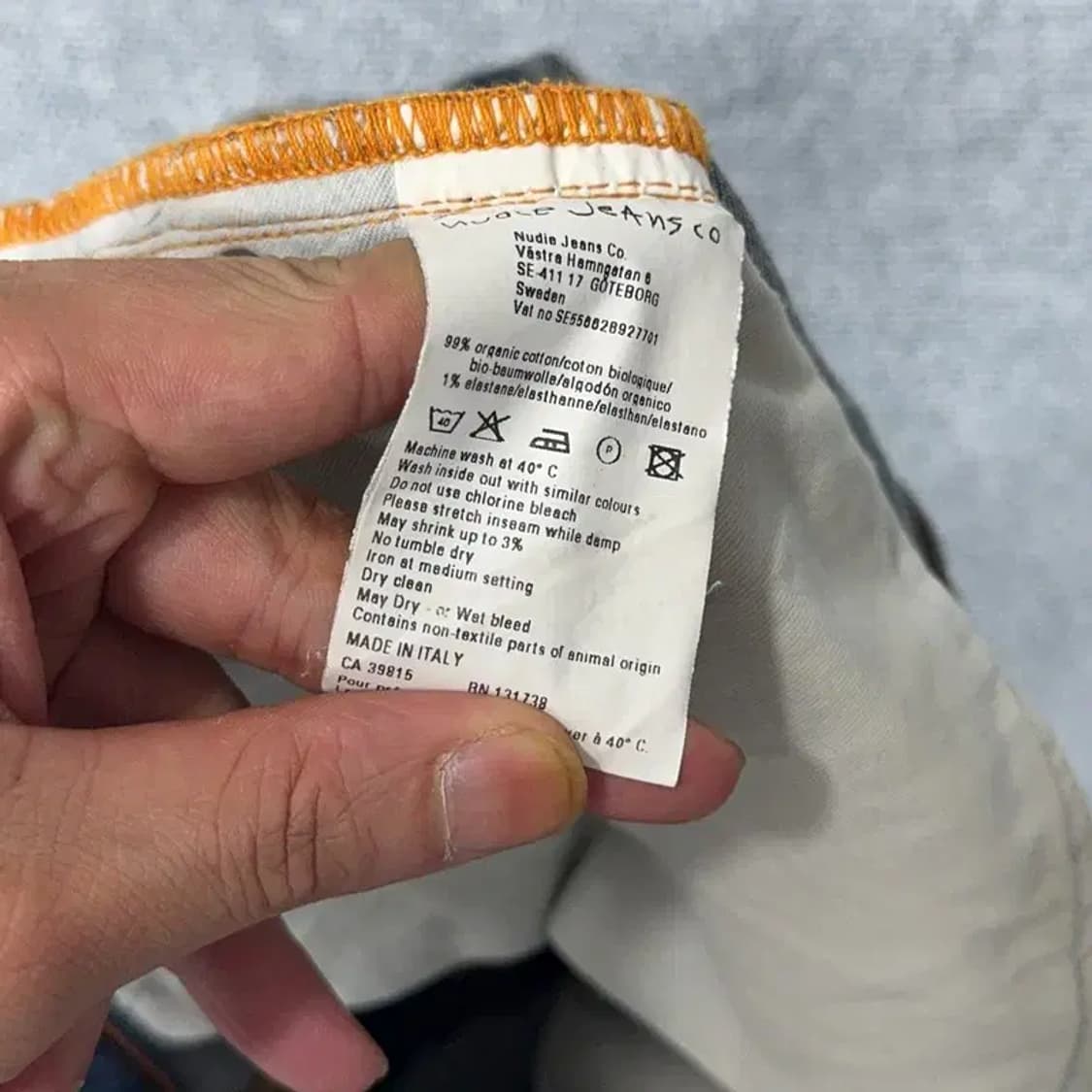 누디진 페인팅 스키니진 28 30 상품이미지8