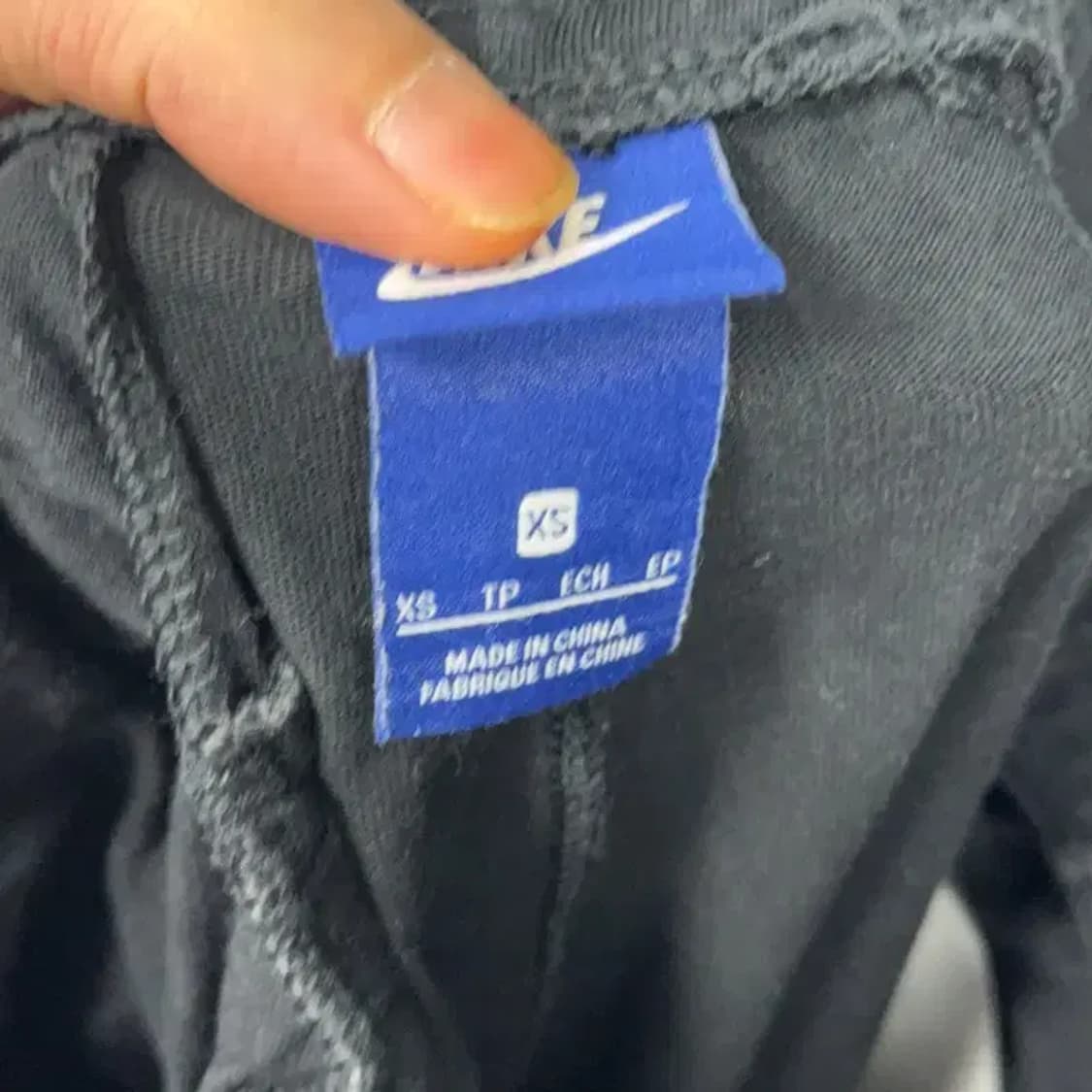 나이키 로고 5부 코튼 반바지 XS 상품이미지5