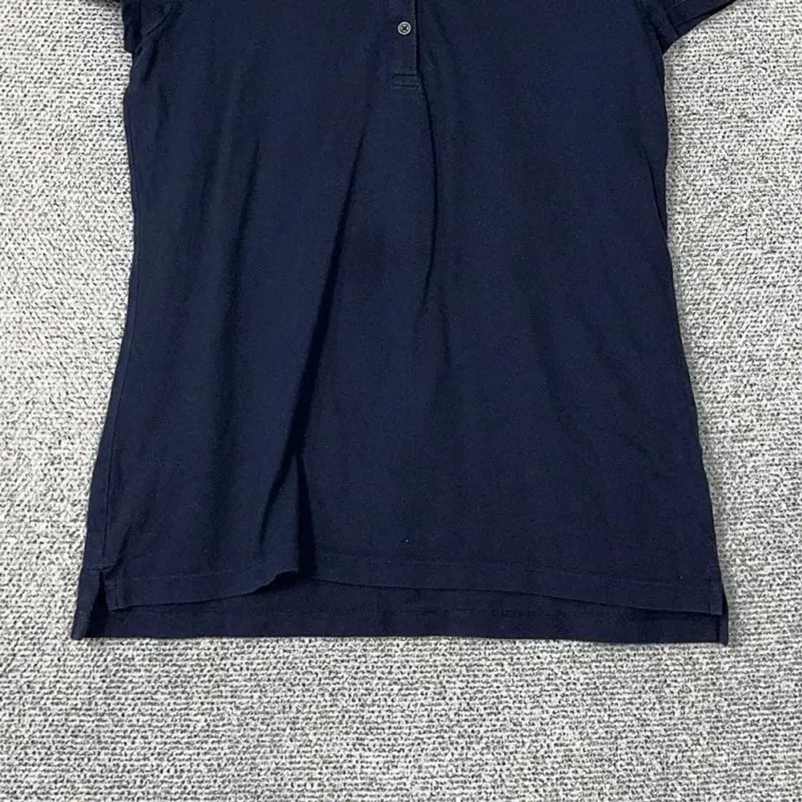 타미힐피거 네이비 여성 반팔 카라티 M 상품이미지4