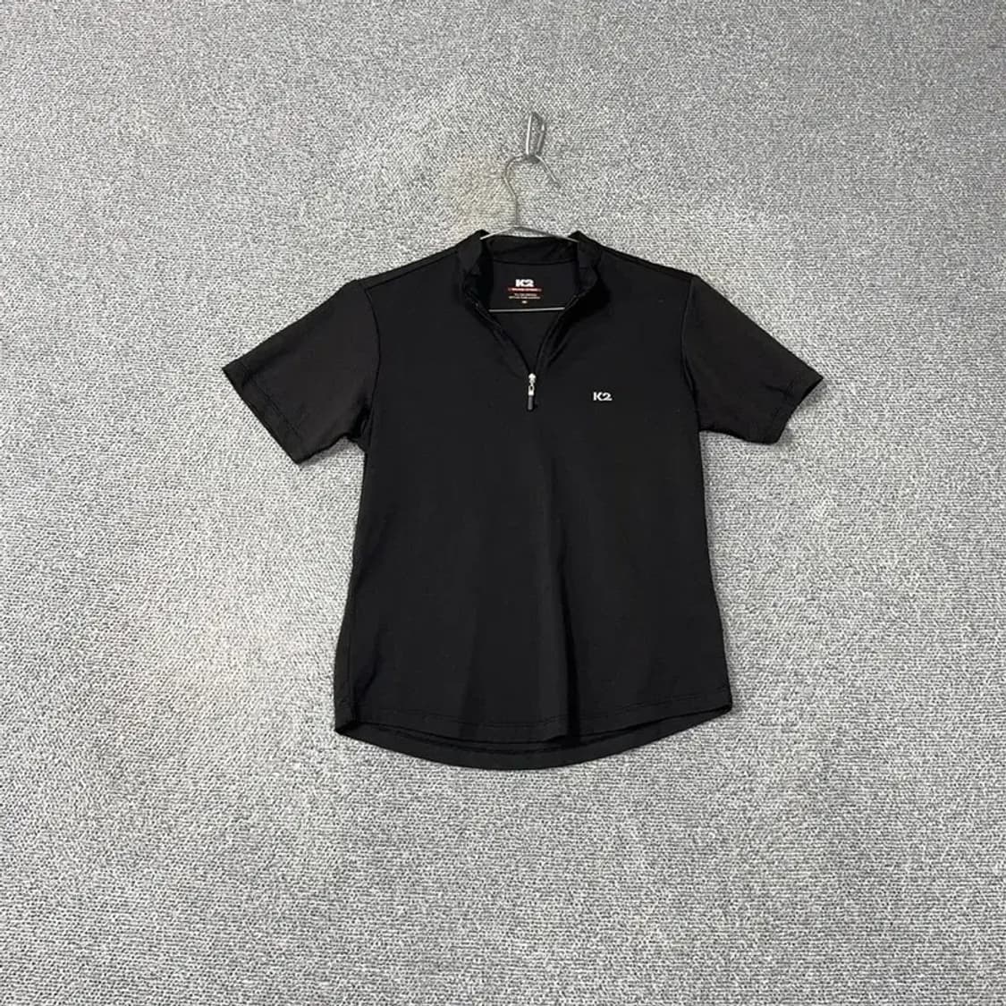 K2 로고 기능성 반집업 반팔티 90 상품이미지1