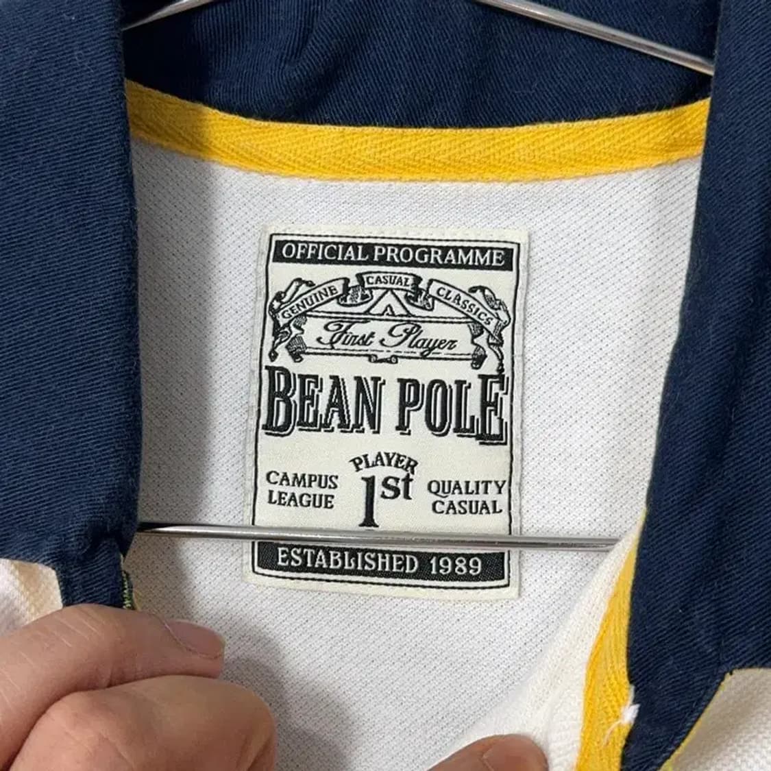 빈폴 로고 여성 반팔 카라티 95 상품이미지5