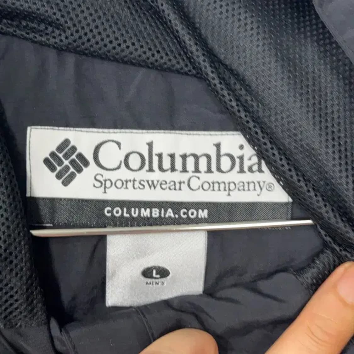 콜롬비아 로고 기능성 후드 바람막이 100 상품이미지3