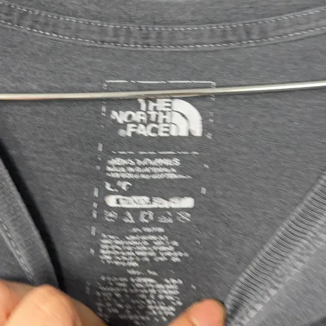 노스페이스 피그먼트 빈티지 빅사이즈 반팔티 L 상품이미지3