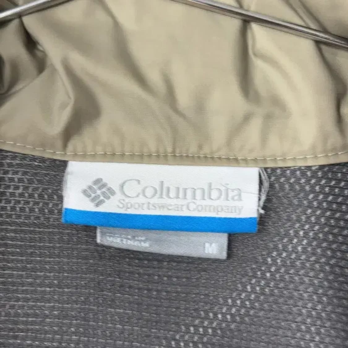 콜롬비아 기능성 베이지 바람막이 M 상품이미지3
