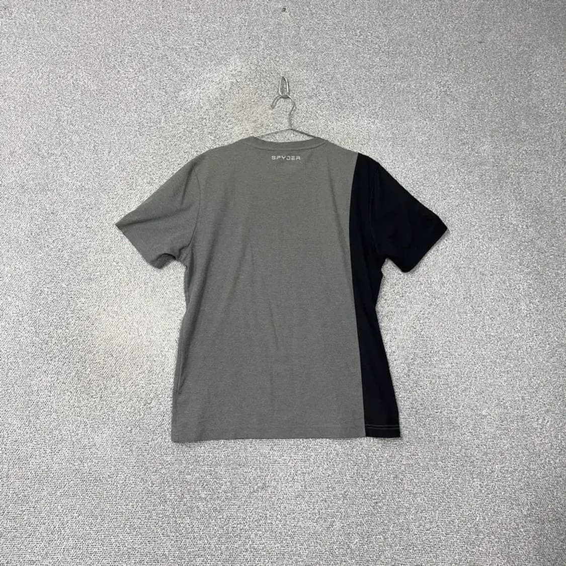 스파이더 프린팅 로고 기능성 반팔티 XXL 상품이미지2