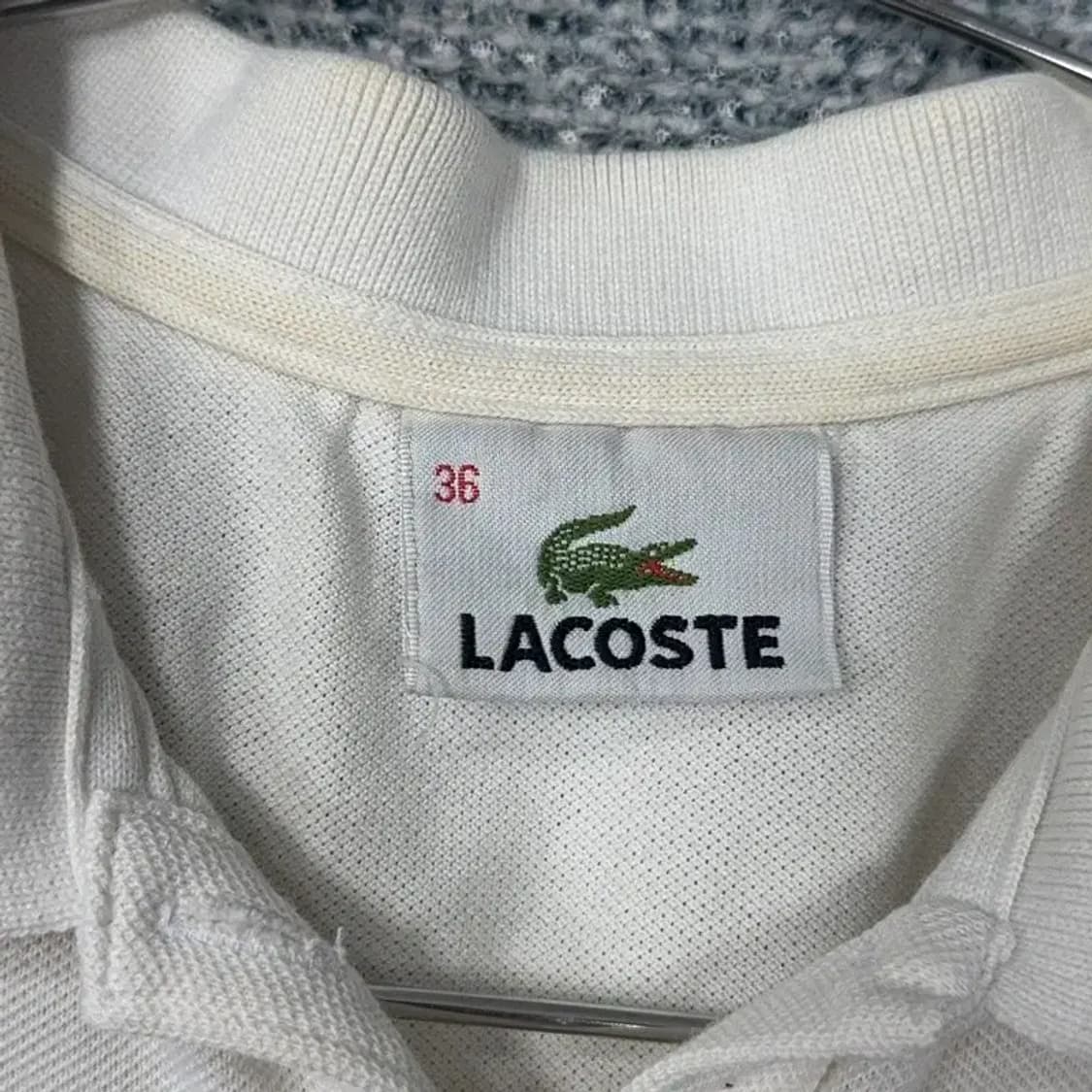 라코스테 로고 민소매 카라티 90 상품이미지5