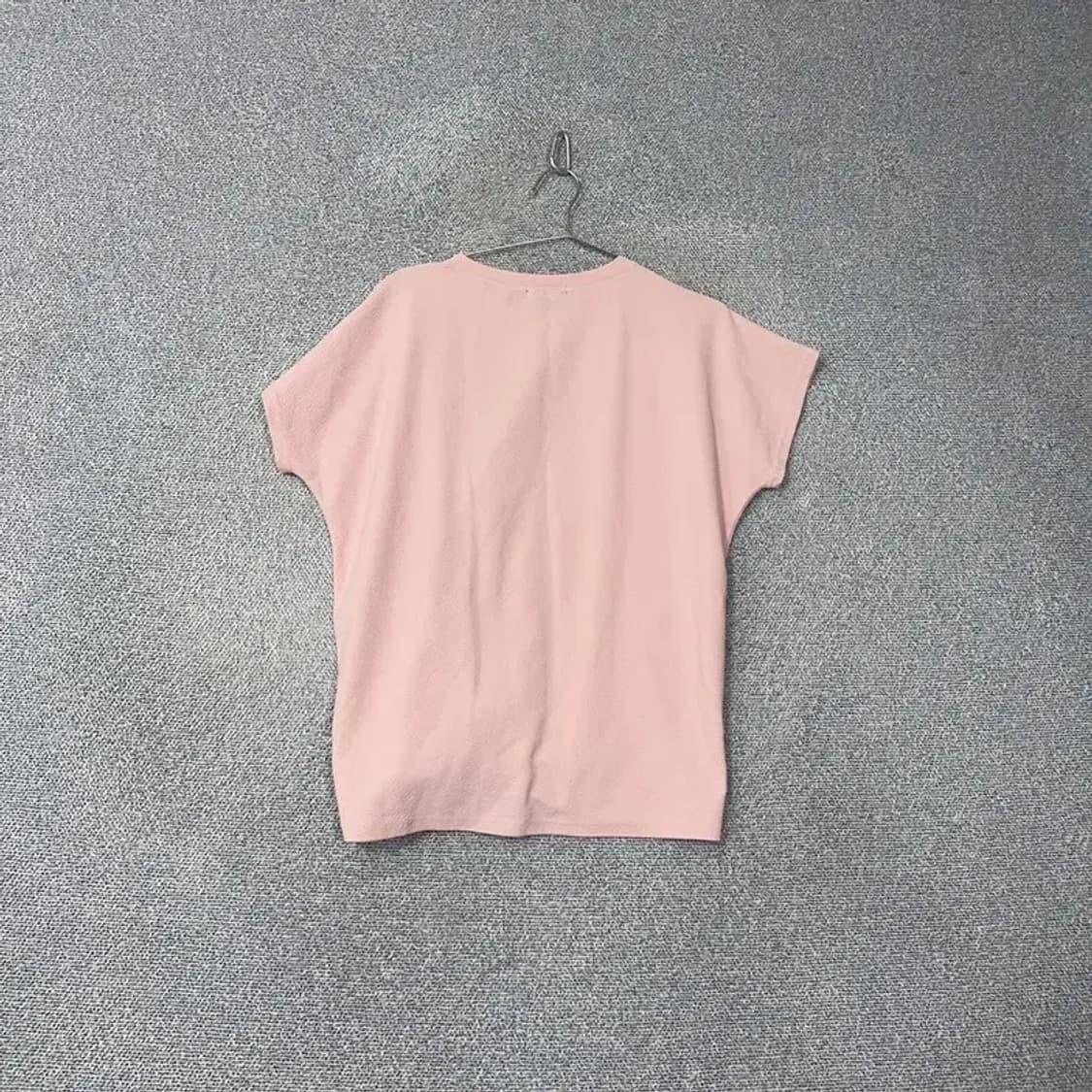 코데즈 컴바인 연핑크 트임 반팔티 F 상품이미지2