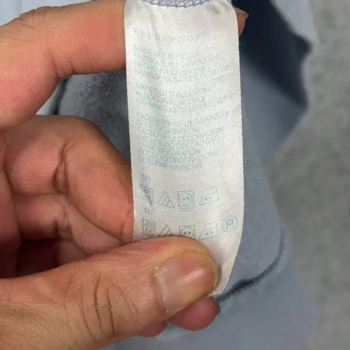 타미힐피거 라이트 그레이 로고 맨투맨 L 상품이미지4