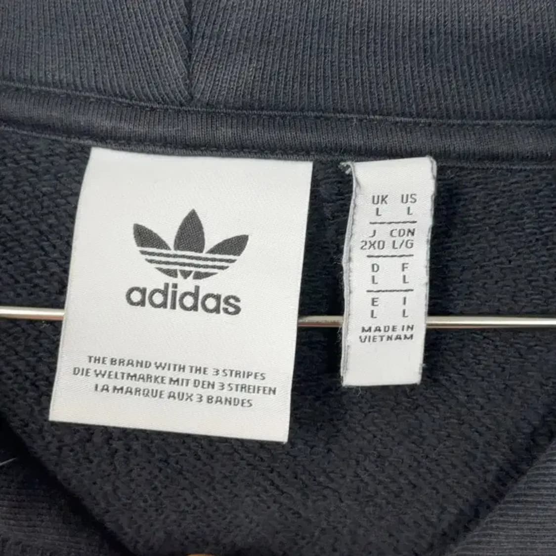 아디다스 빅로고 후드티 L 상품이미지3