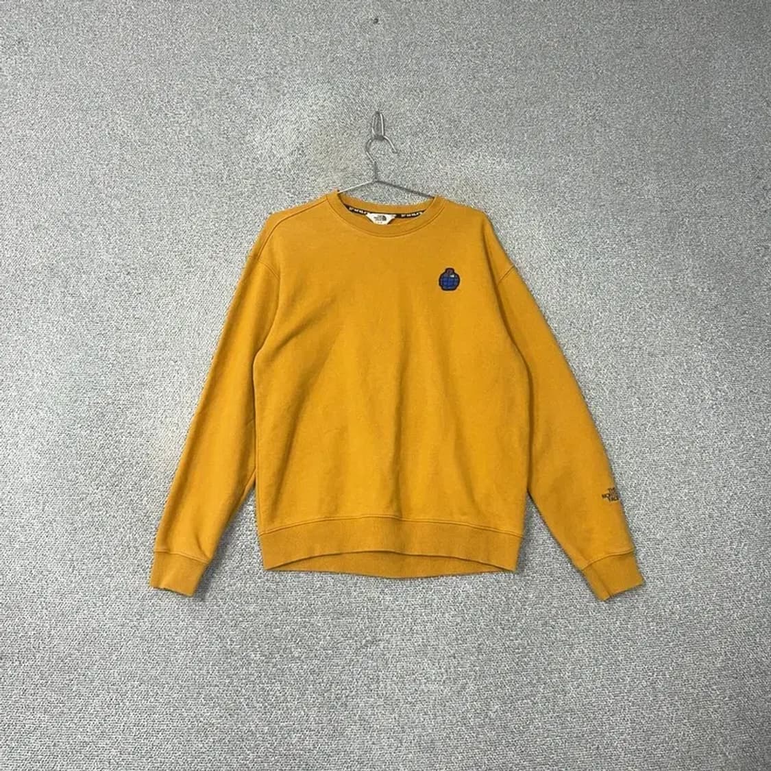 노스페이스 로고 오버핏 맨투맨 M 상품이미지1