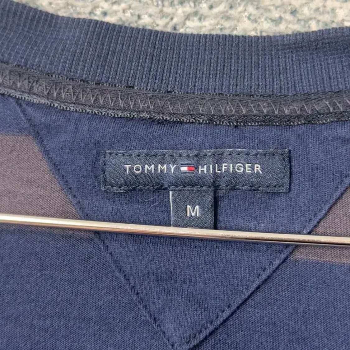 타미힐피거 스트라이프 네이비 원피스 가디건 M 상품이미지5