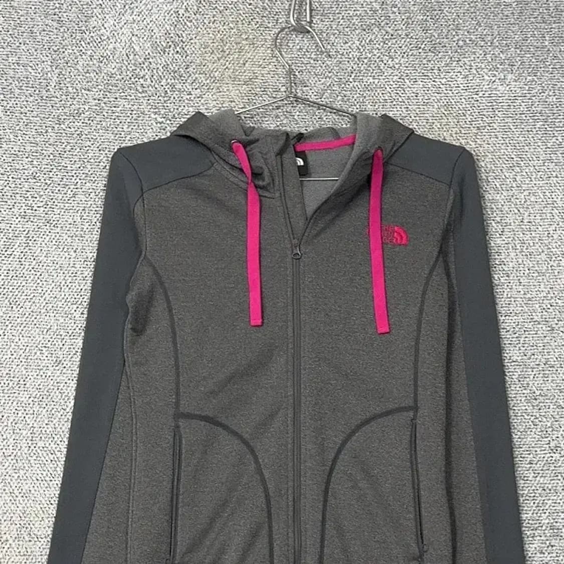 노스페이스 로고 여성 기능성 후드집업 S 상품이미지3