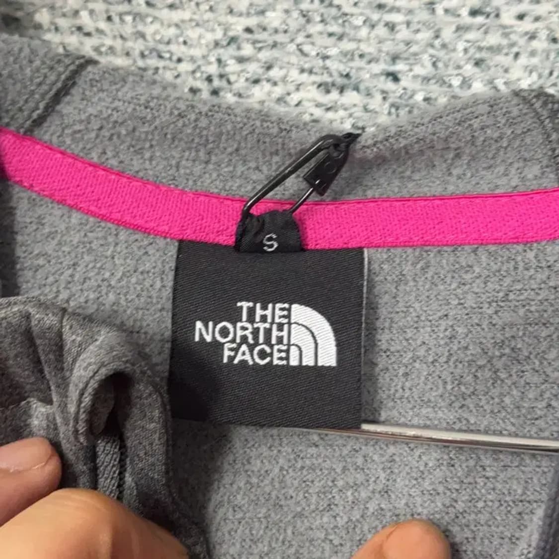 노스페이스 로고 여성 기능성 후드집업 S 상품이미지5