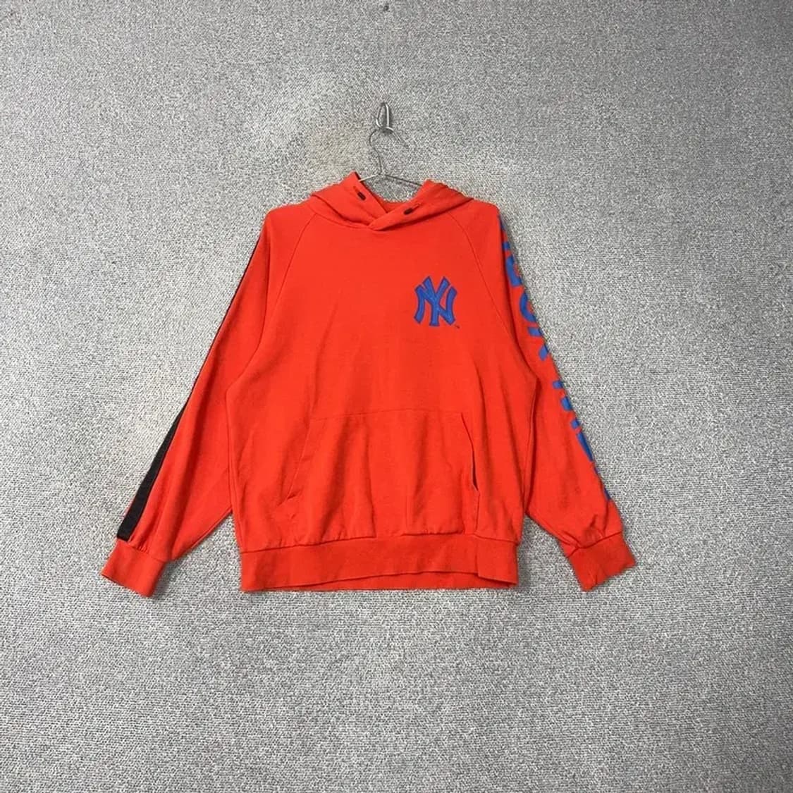 MLB 뉴욕양키즈 오렌지 후드티 90 상품이미지1