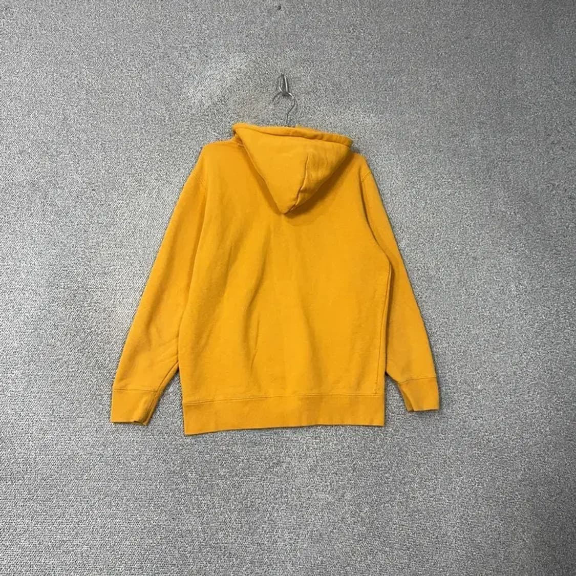 반스 오버핏 로고 옐로우 후드티 XL 상품이미지2