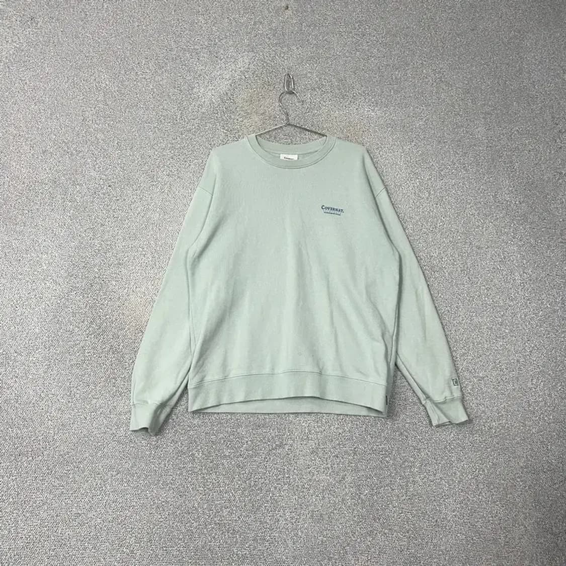 커버낫 민트 스웻셔츠 맨투맨 M 상품이미지1