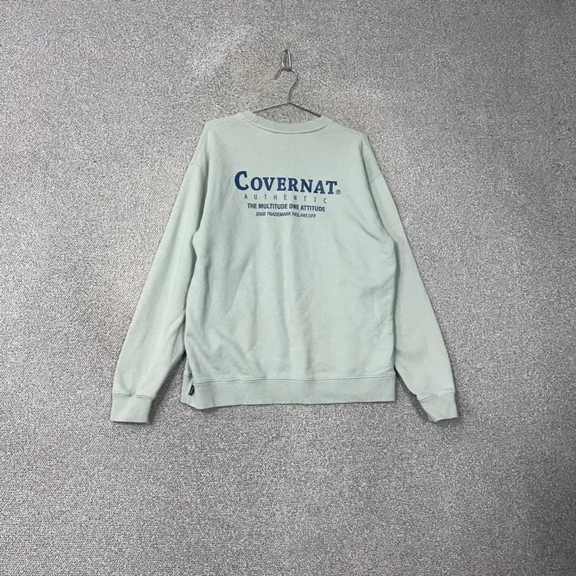 커버낫 민트 스웻셔츠 맨투맨 M 상품이미지2