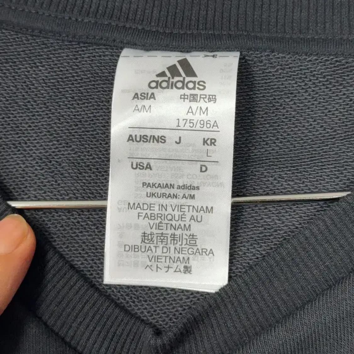 아디다스 오리지날 빅로고 맨투맨 L 상품이미지3