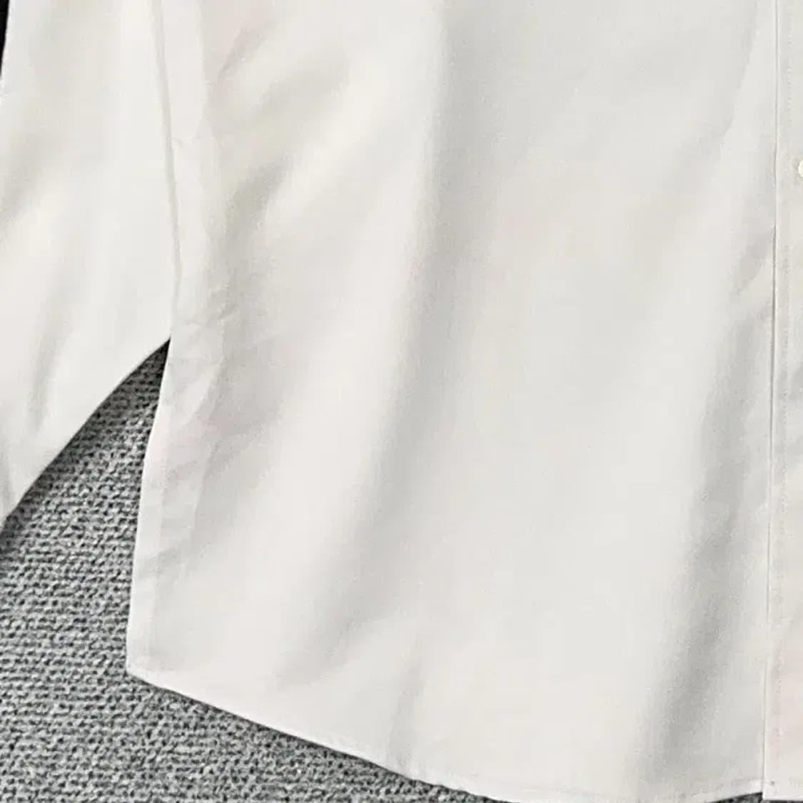 로맨틱크라운 오버핏 빈티지 화이트 셔츠 M 상품이미지3