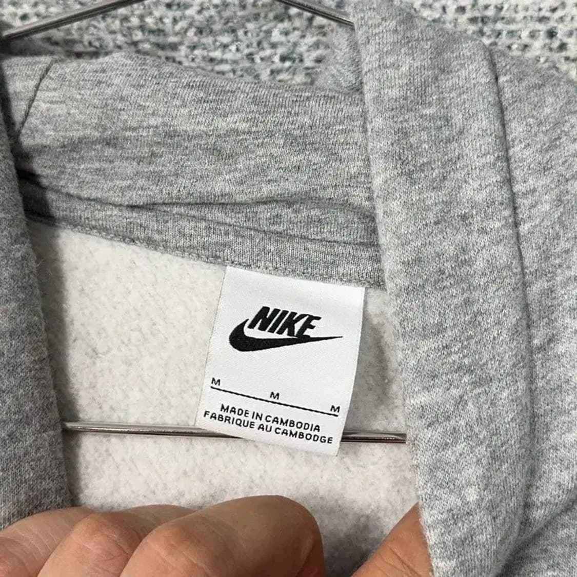 나이키 캐주얼 오버핏 로고 후드티 M 상품이미지3