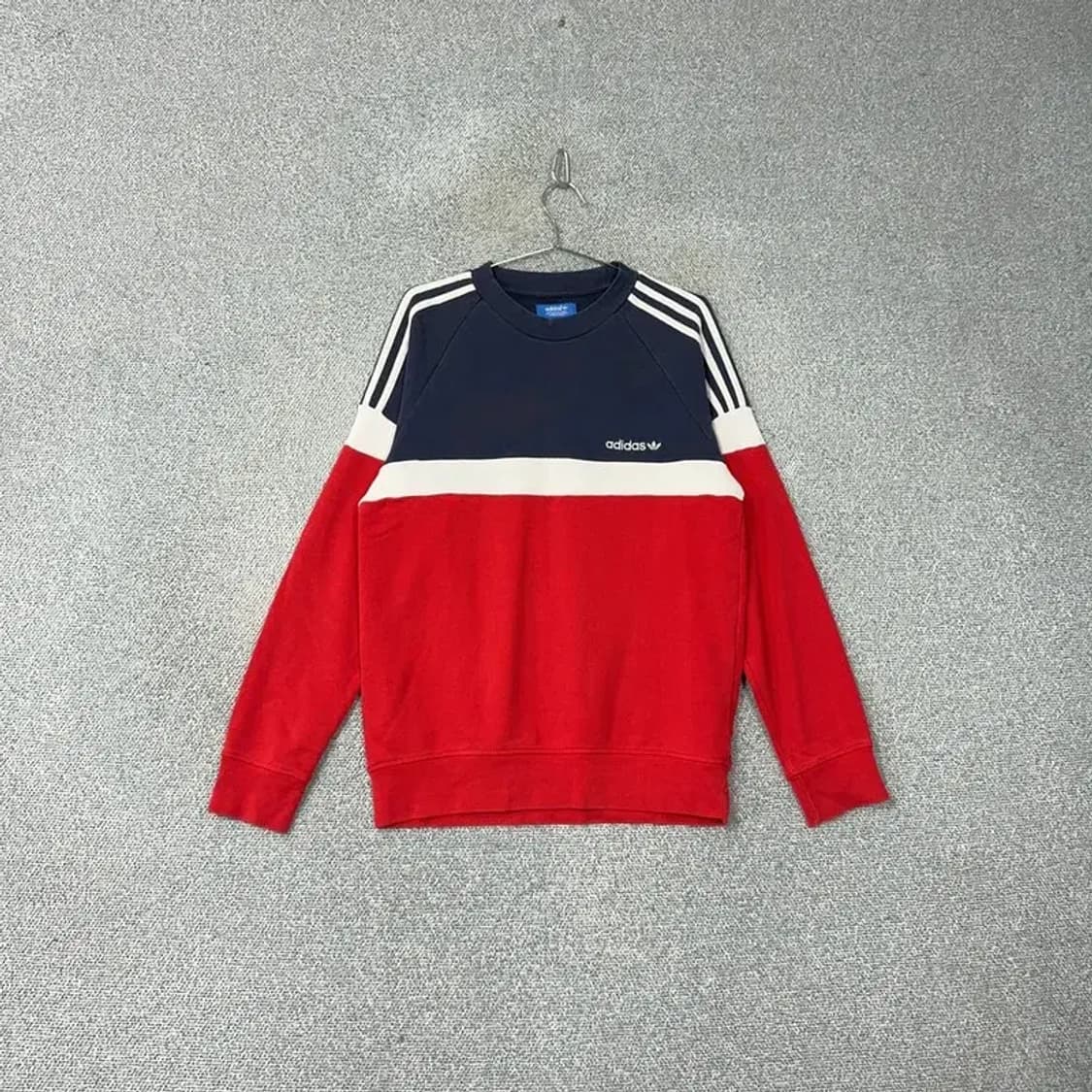 아디다스 멀티컬러 삼선 맨투맨 100 상품이미지1