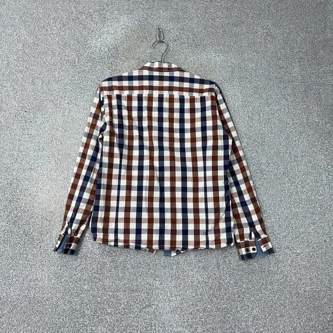 마인드브릿지 캐주얼 체크남방 100 상품이미지2