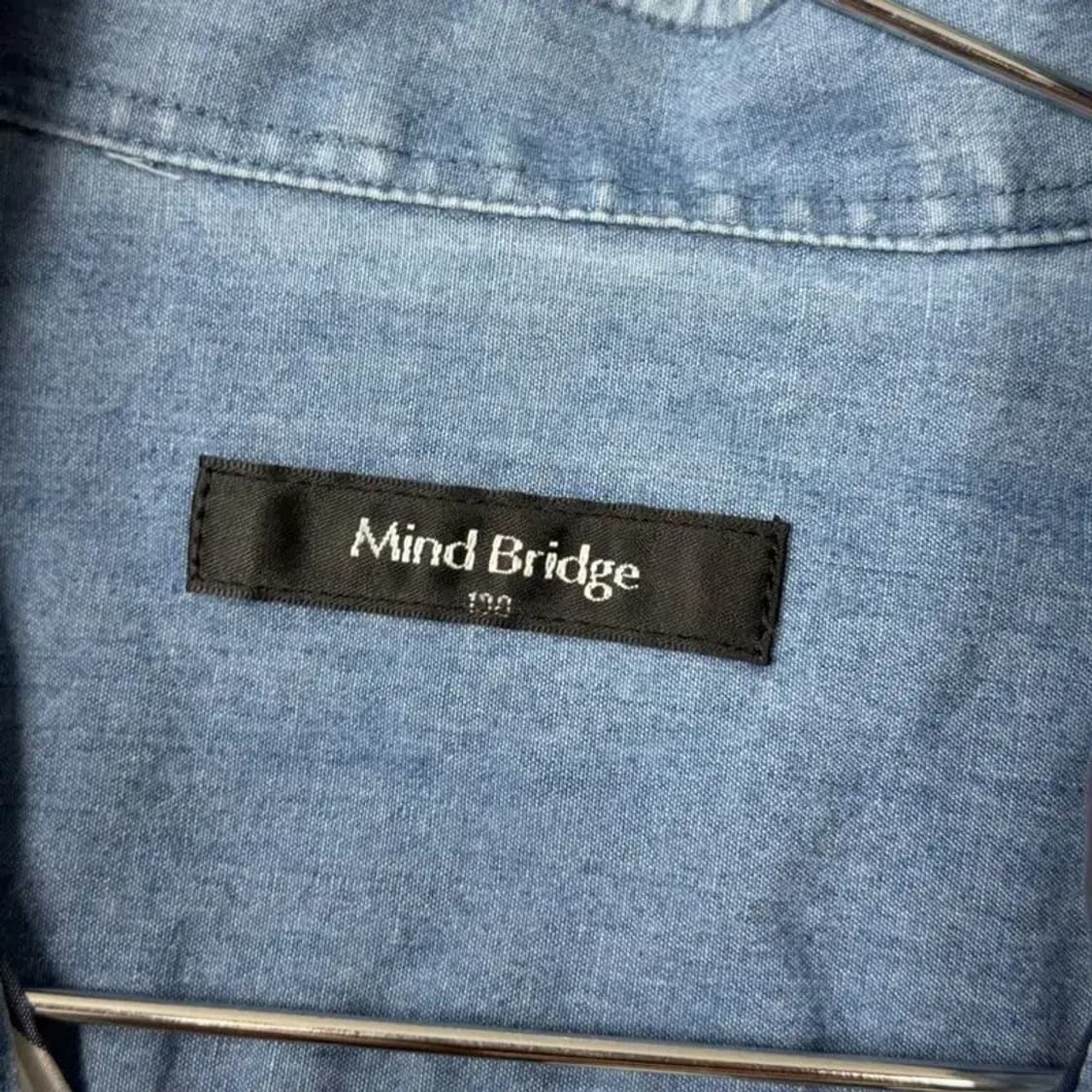 마인드브릿지 캐주얼 체크남방 100 상품이미지3