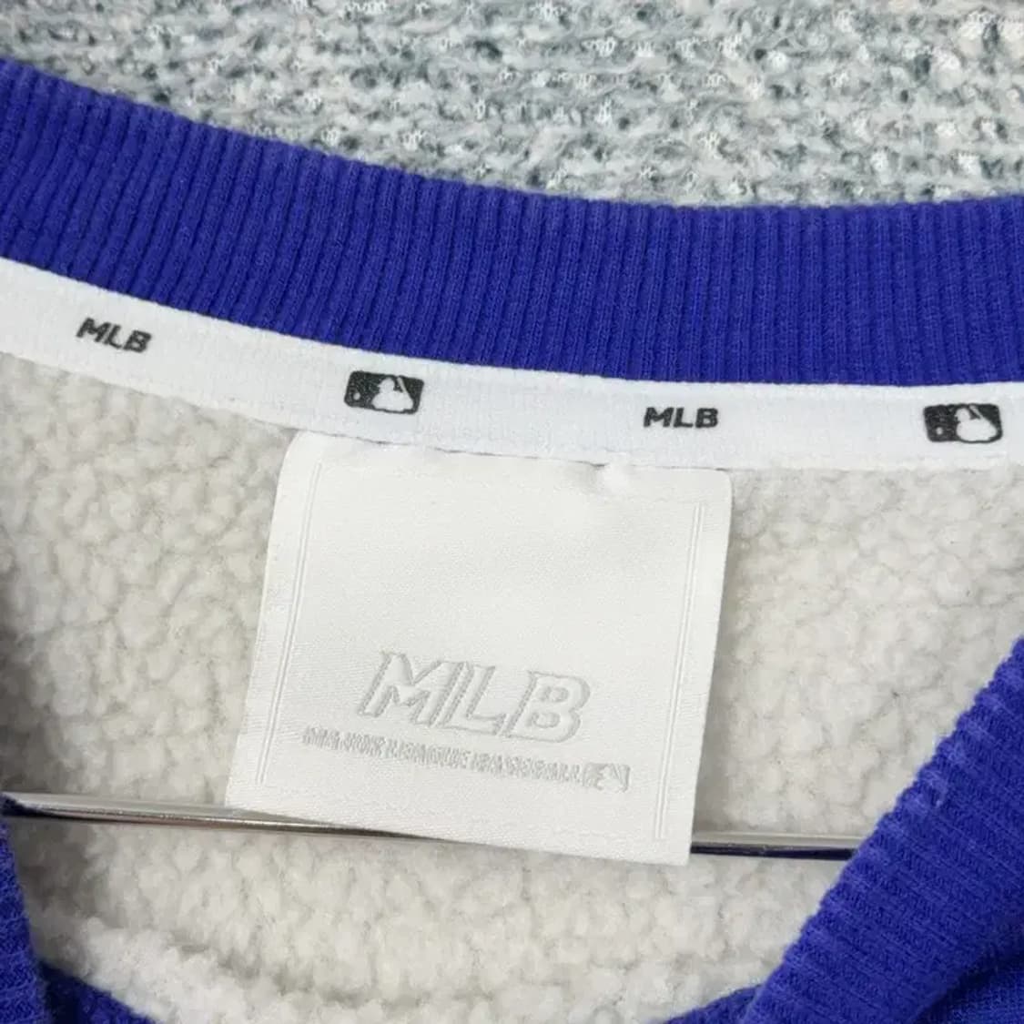 MLB LA다저스 블루 양털 맨투맨 85 상품이미지3