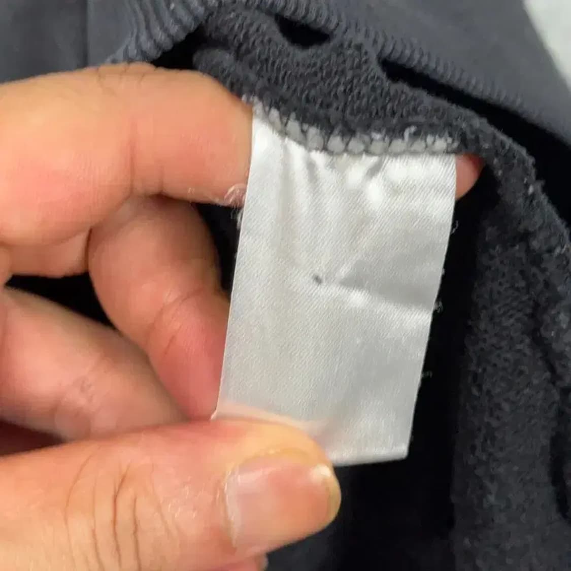 캉골 프린팅 빅로고 블랙 맨투맨 L 상품이미지4