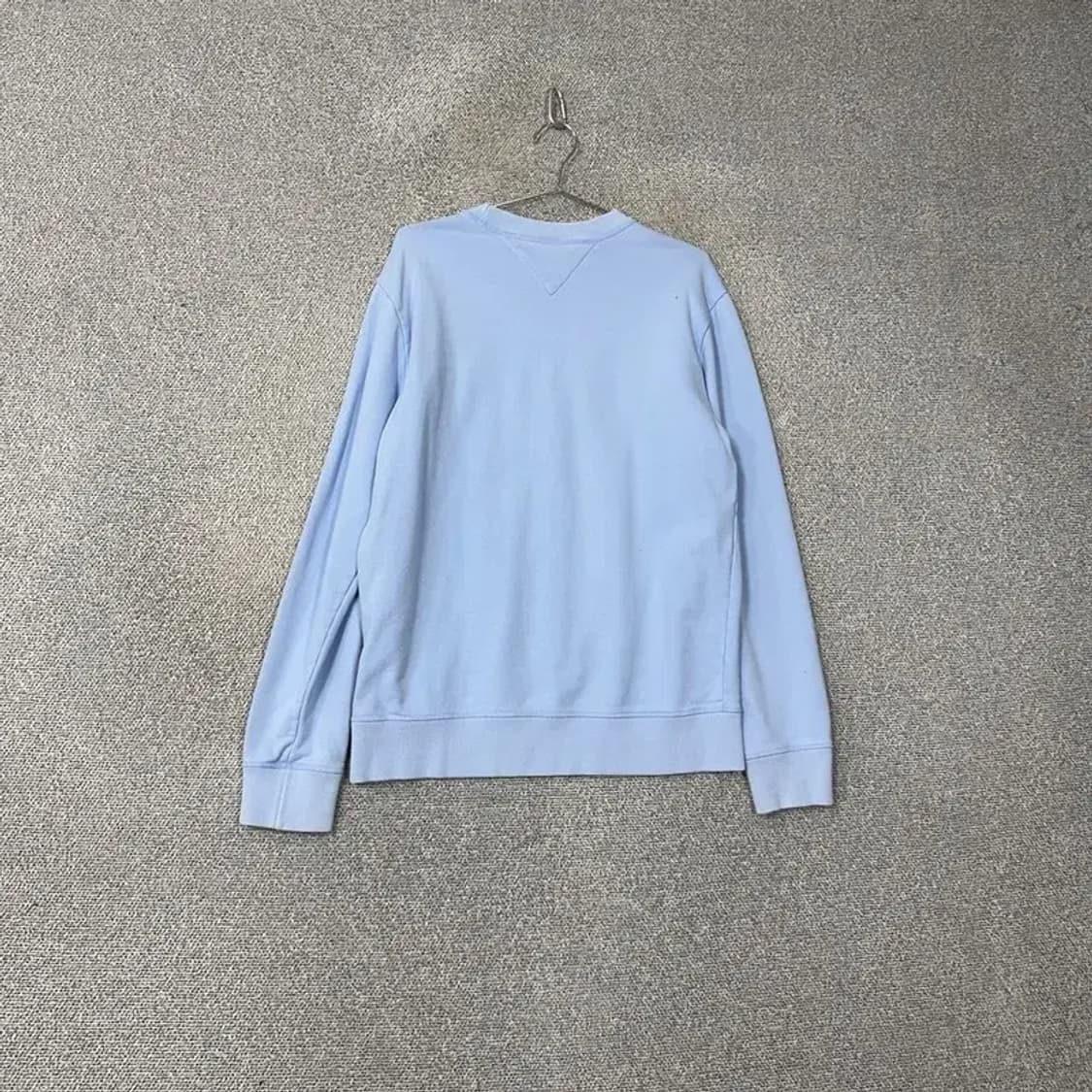 타미힐피거 캐주얼 연하늘 로고 맨투맨 L 상품이미지2