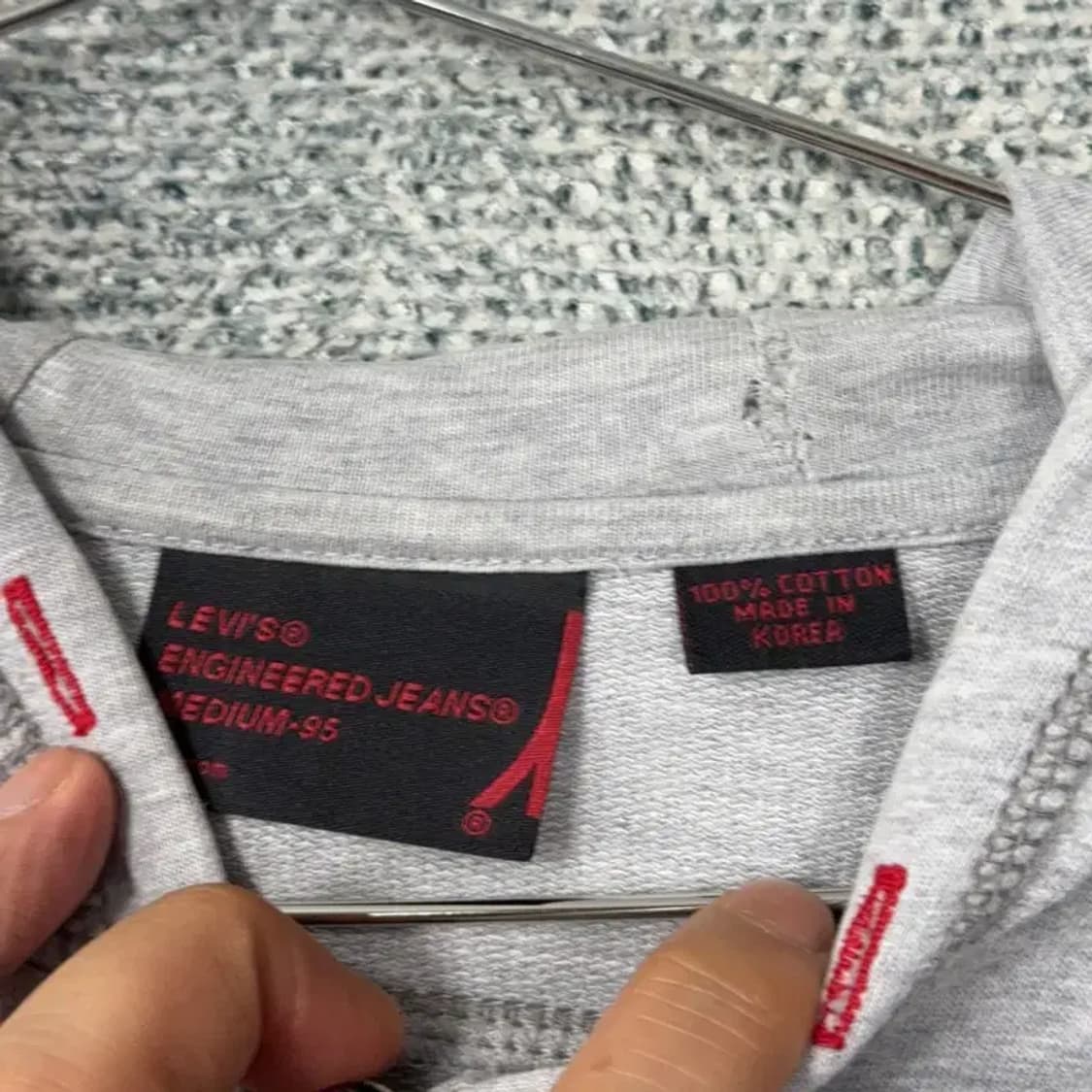 리바이스 엔지니어드 스티치 빈티지 후드집업 95 상품이미지3