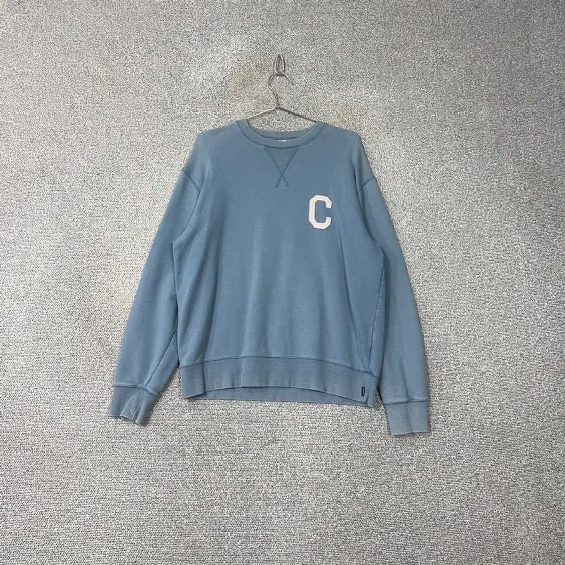 커버낫 로고 스티치 맨투맨 L 상품이미지1