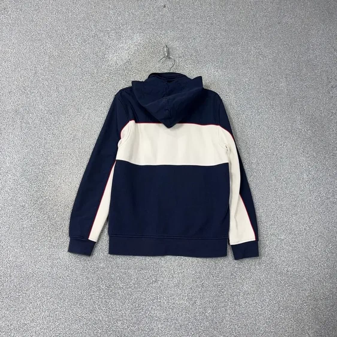 타미힐피거 네이비 로고 캐주얼 후드 집업 자켓 L 상품이미지2