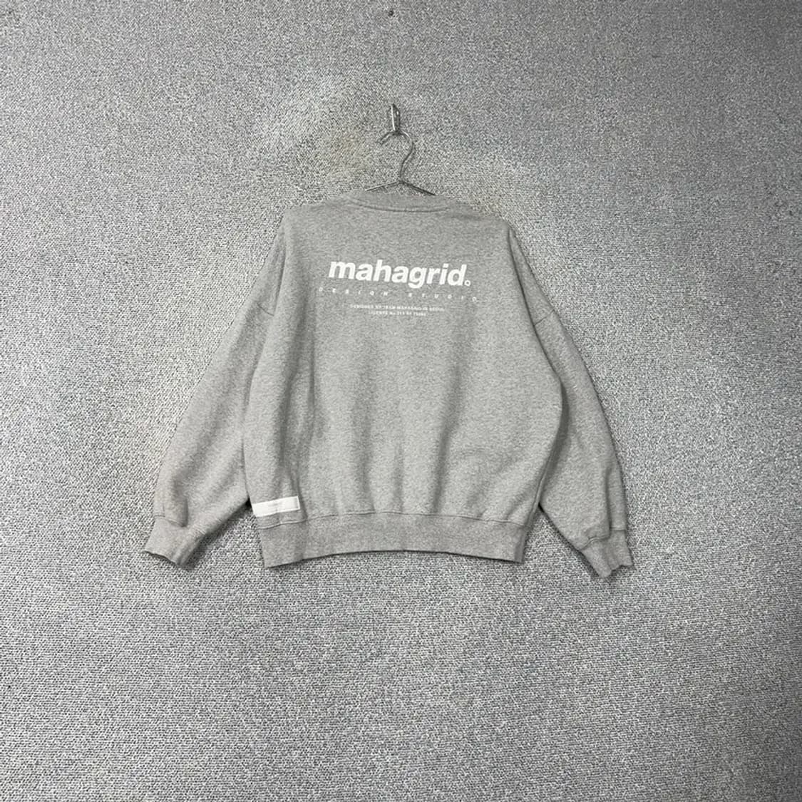 마하그리드 로고 스웻셔츠 맨투맨 S 상품이미지2