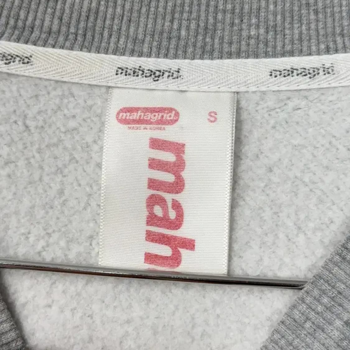 마하그리드 로고 스웻셔츠 맨투맨 S 상품이미지4