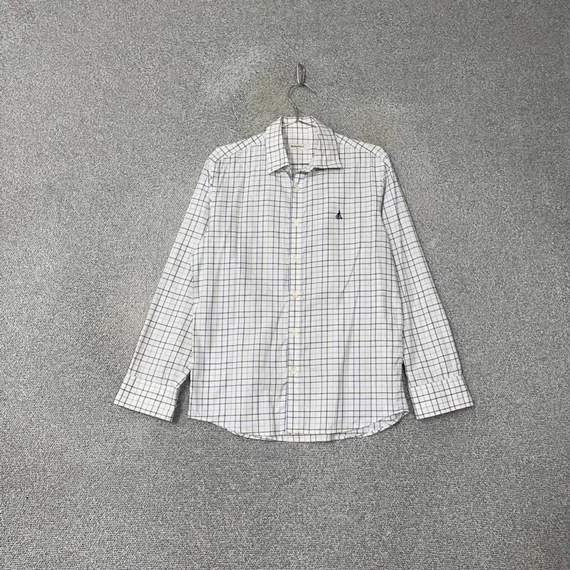 빈폴 캐주얼 로고 체크셔츠 100 상품이미지1