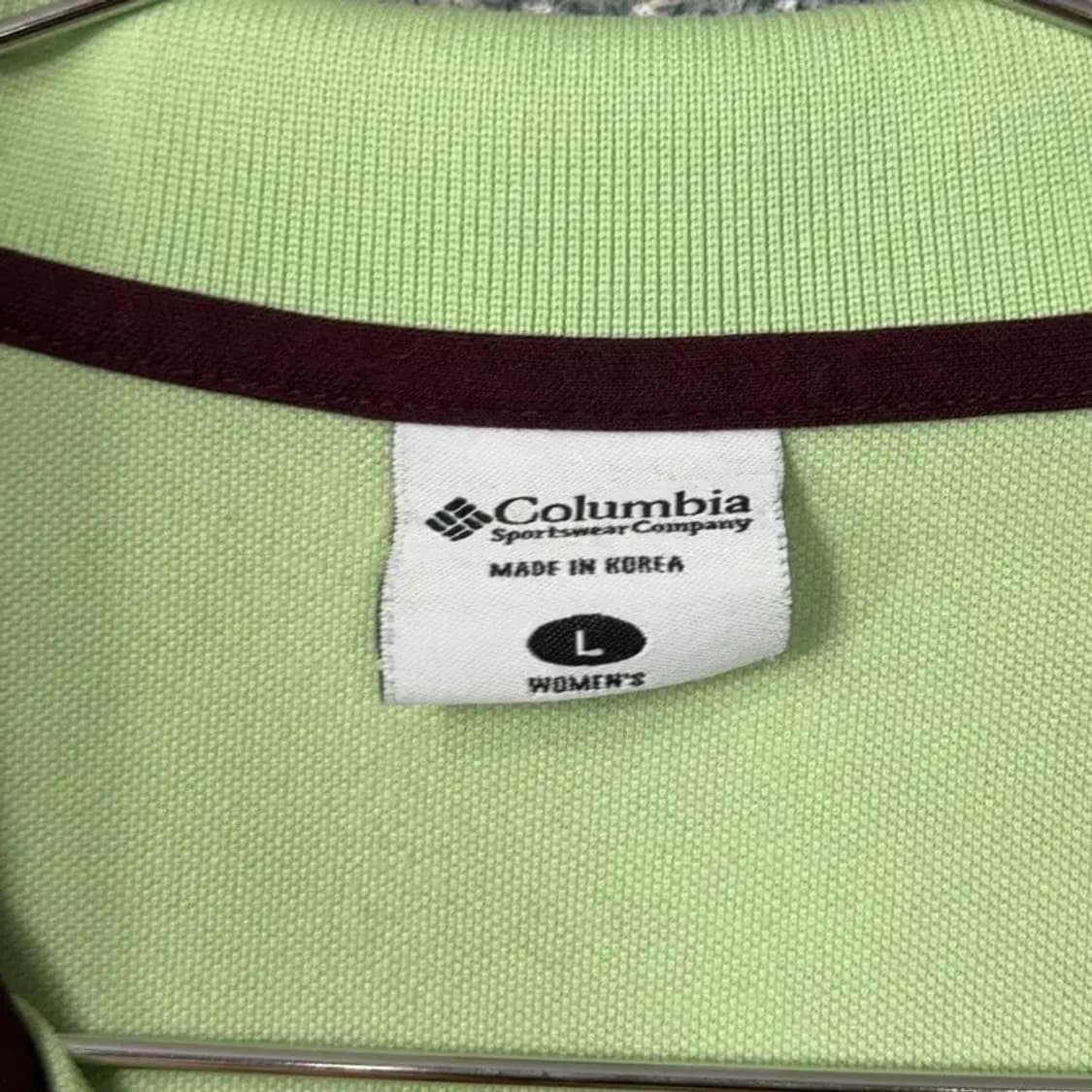 콜롬비아 로고 여성 기능성 카라티 L 상품이미지3